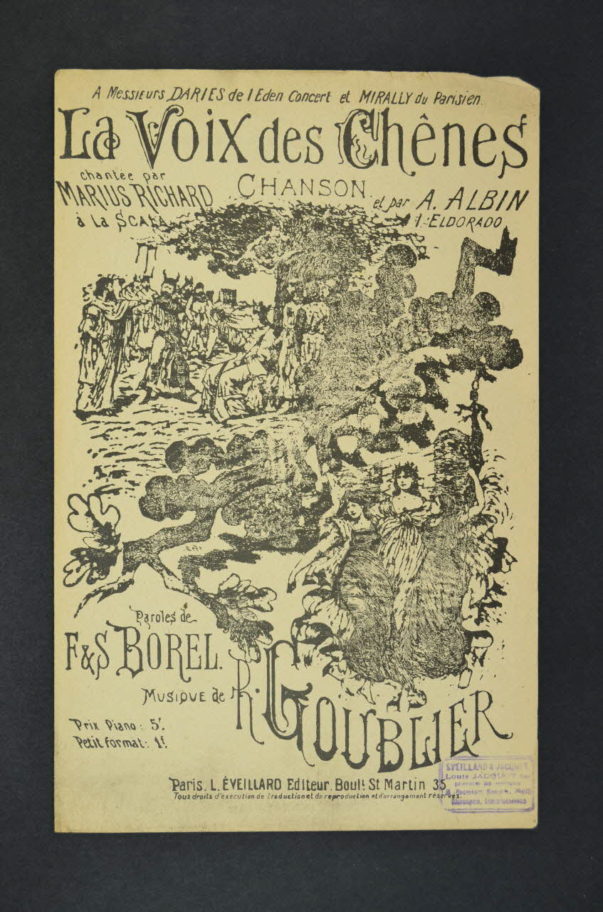 chanson petit format 1965.175.23 Photo Mucem