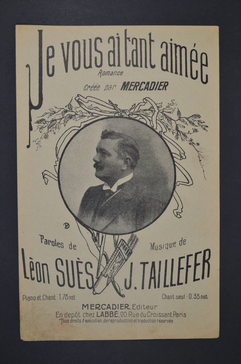 chanson petit format 1965.175.27 Photo Mucem