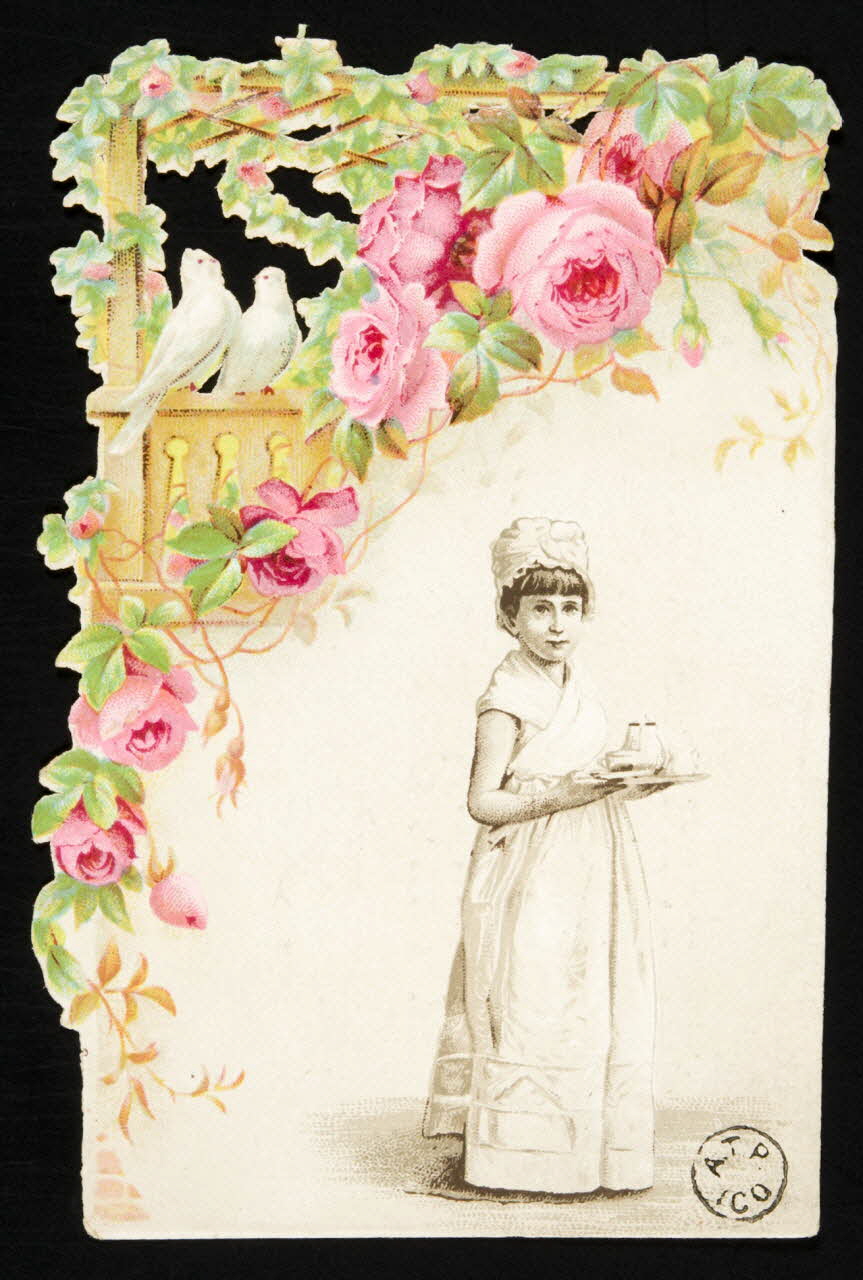 estampe Fillette tenant un plateau 1967.107.9 Photo