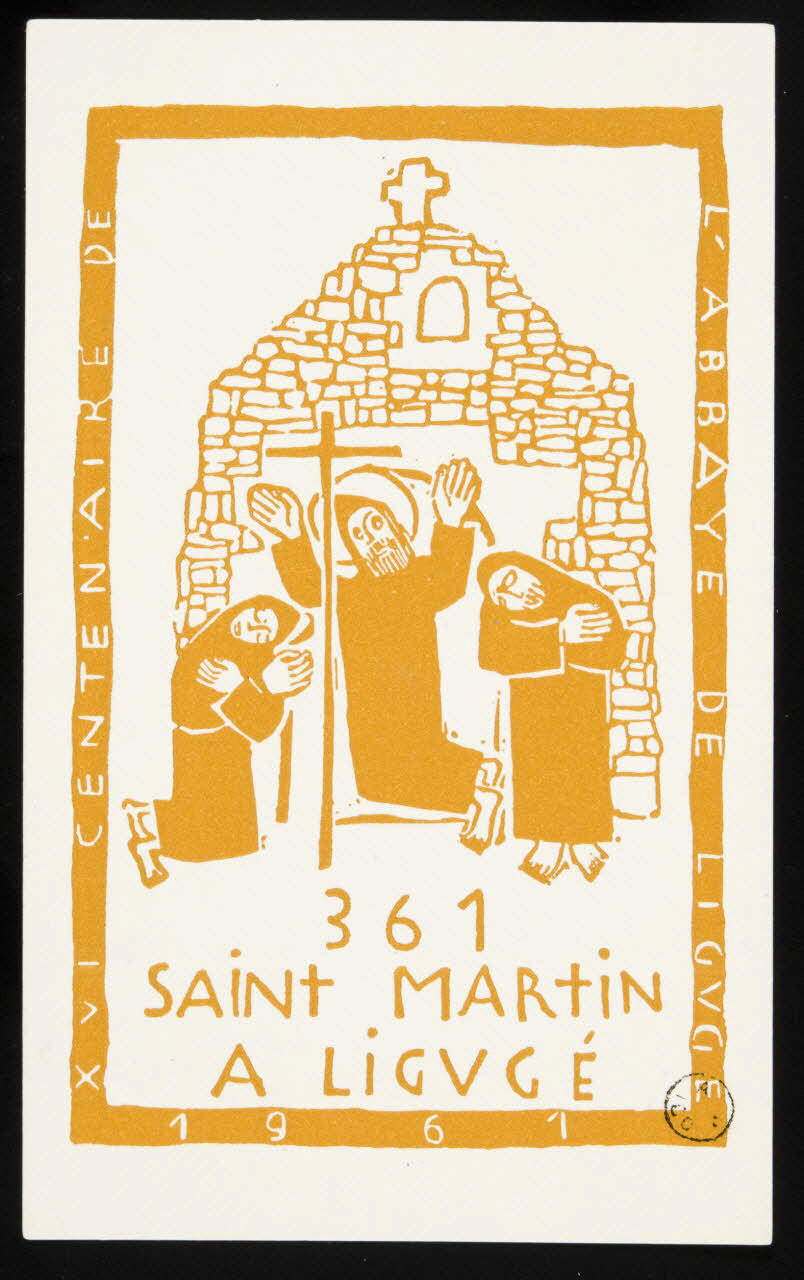image pieuse 361  SAINT MARTIN  A LIGUGE 1967.108.11 Photo