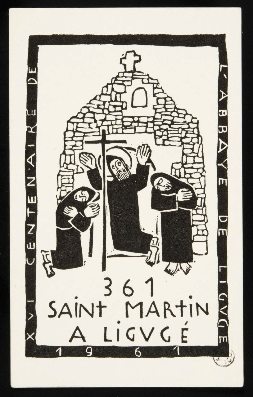 image pieuse 361  SAINT MARTIN  A LIGUGE 1967.108.12 Photo