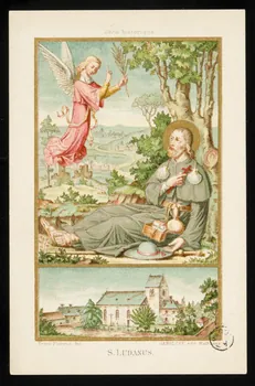 image pieuse S. LUDANUS. 1967.108.8 Photo