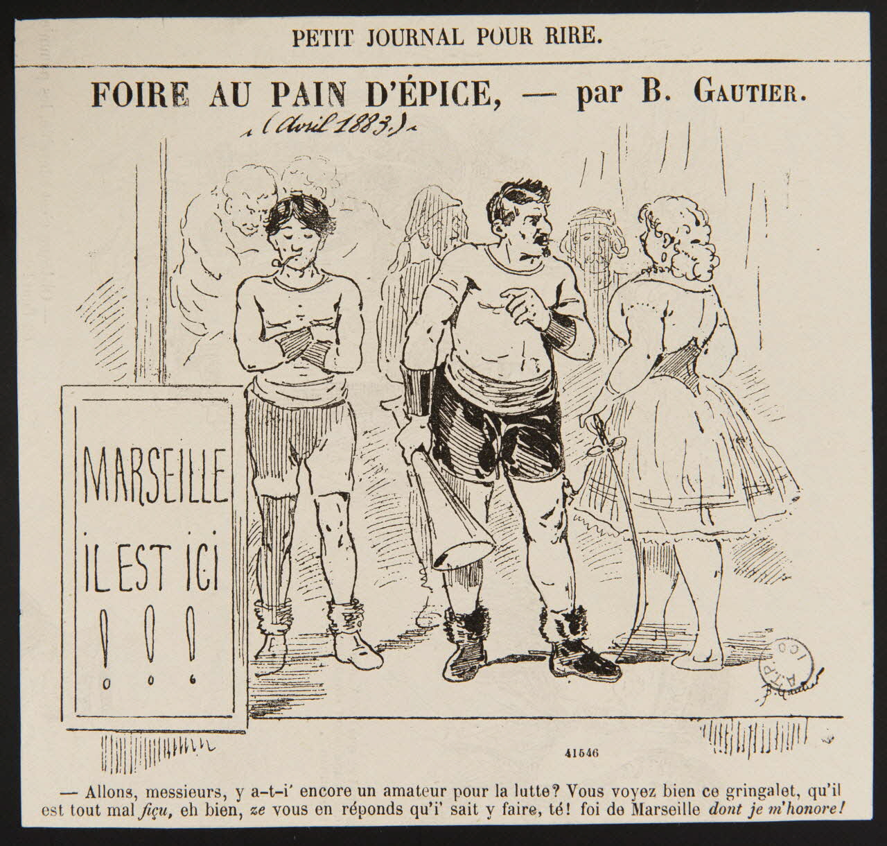 estampe FOIRE AU PAIN D'EPICE 1967.116.1013 Photo