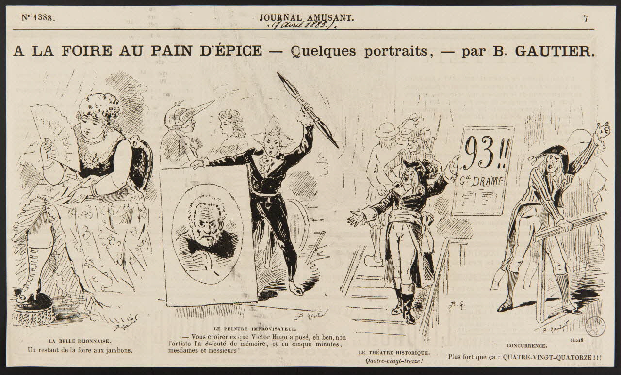 estampe A LA FOIRE AU PAIN D'EPICE 1967.116.1014 Photo