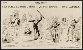 estampe A LA FOIRE AU PAIN D'EPICE 1967.116.1014 Photo