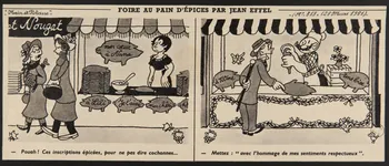 estampe FOIRE AU PAIN D'EPICE PAR JEAN EFFEL 1967.116.1018 Photo