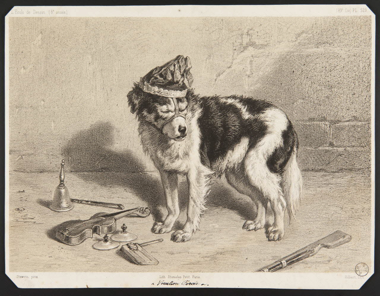 estampe Vocation Forcée 1967.116.1028 Photo