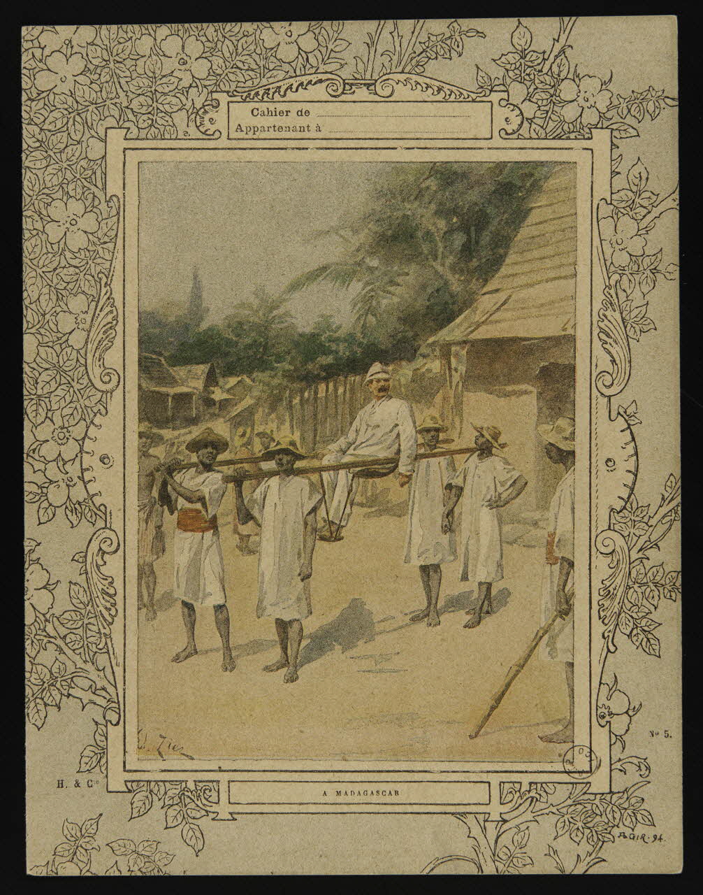 estampe A MADAGASCAR 1967.116.1061 Photo