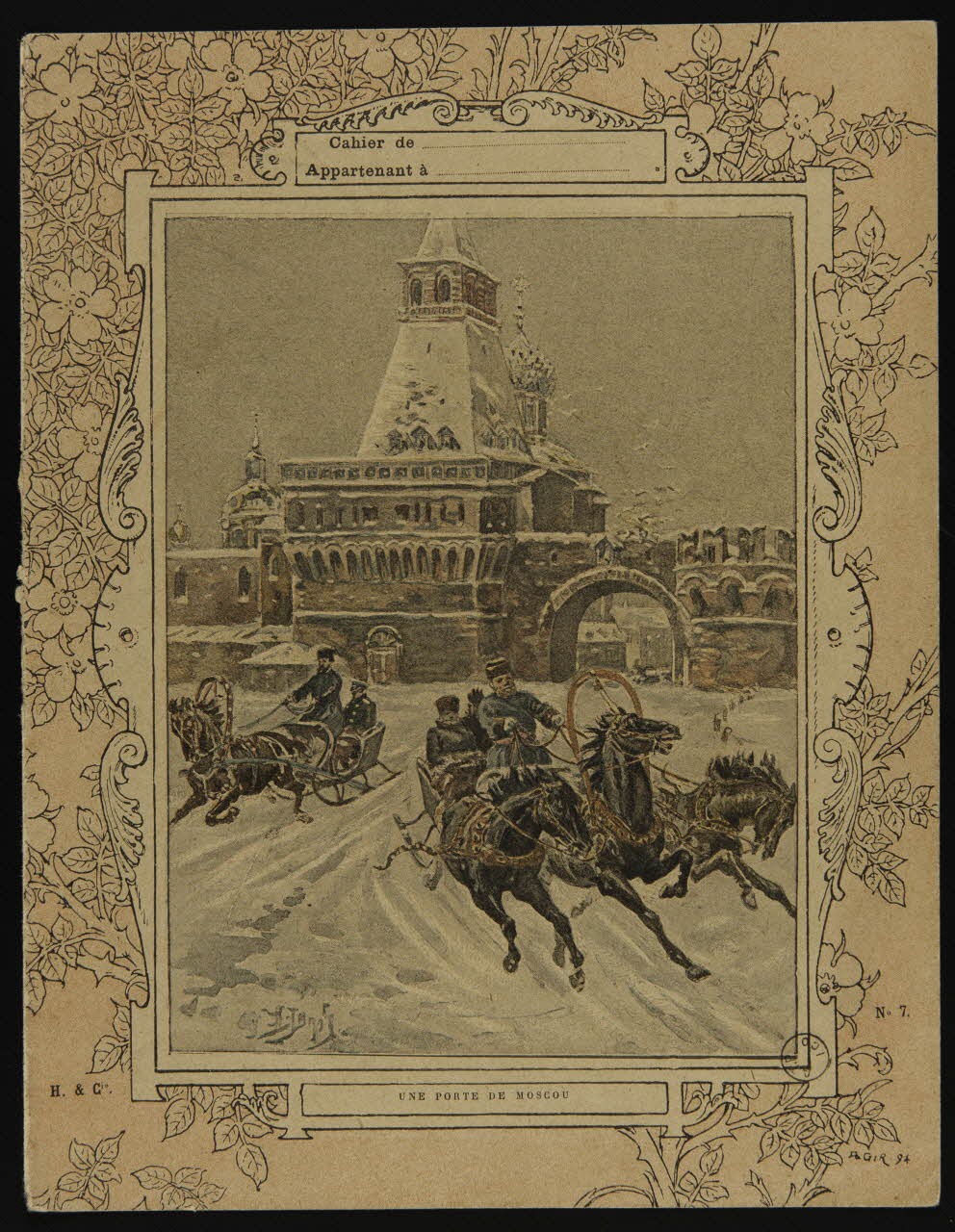 estampe UNE PORTE DE MOSCOU 1967.116.1064 Photo