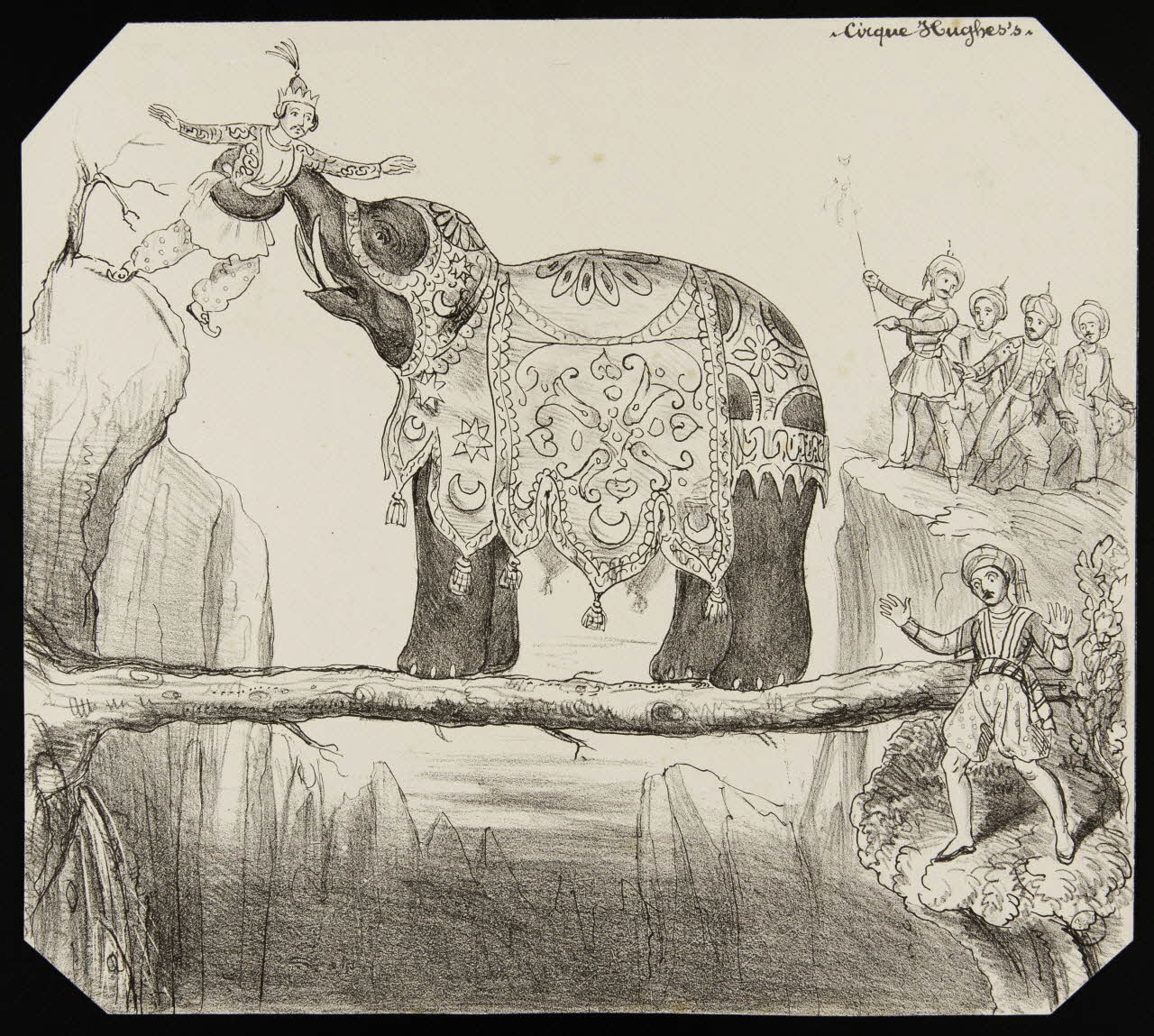 estampe Cirque Hugues's. 1967.116.1072 Photo
