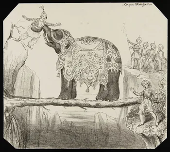 estampe Cirque Hugues's. 1967.116.1072 Photo