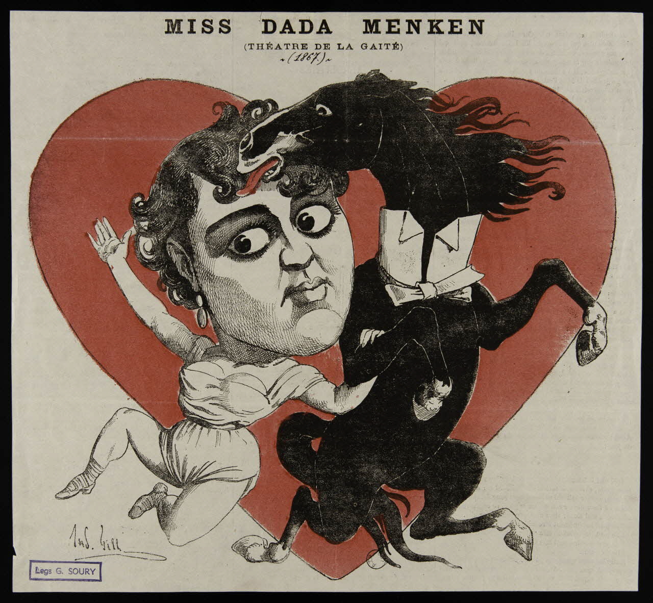 estampe MISS DADA MENKEN 1967.116.1076 Photo
