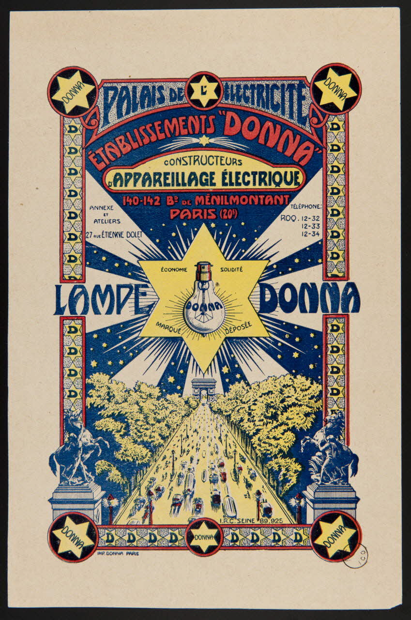 estampe LAMPE DONNA 1967.116.1080 Photo