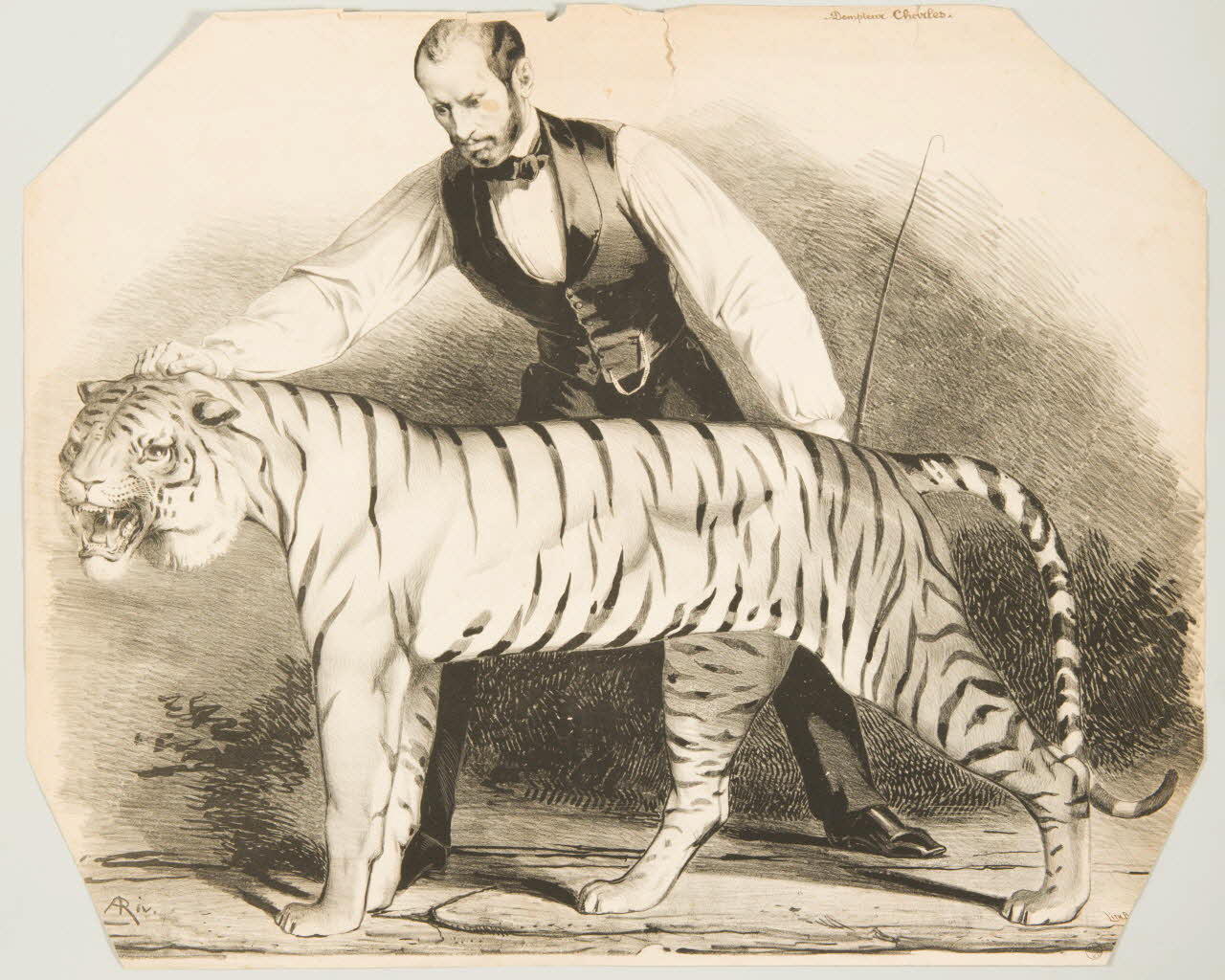 estampe Dompteur Charles 1967.116.1110 Photo