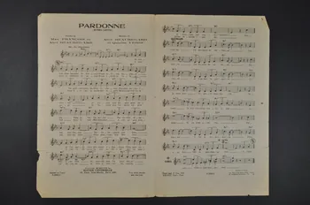Quintin Verdu ; A. Beauregard ; Max François ; Marie-José ; Les Editions Universelles; chanson petit format Île-de-France, France 1947 1966.189.99  Photo Mucem
