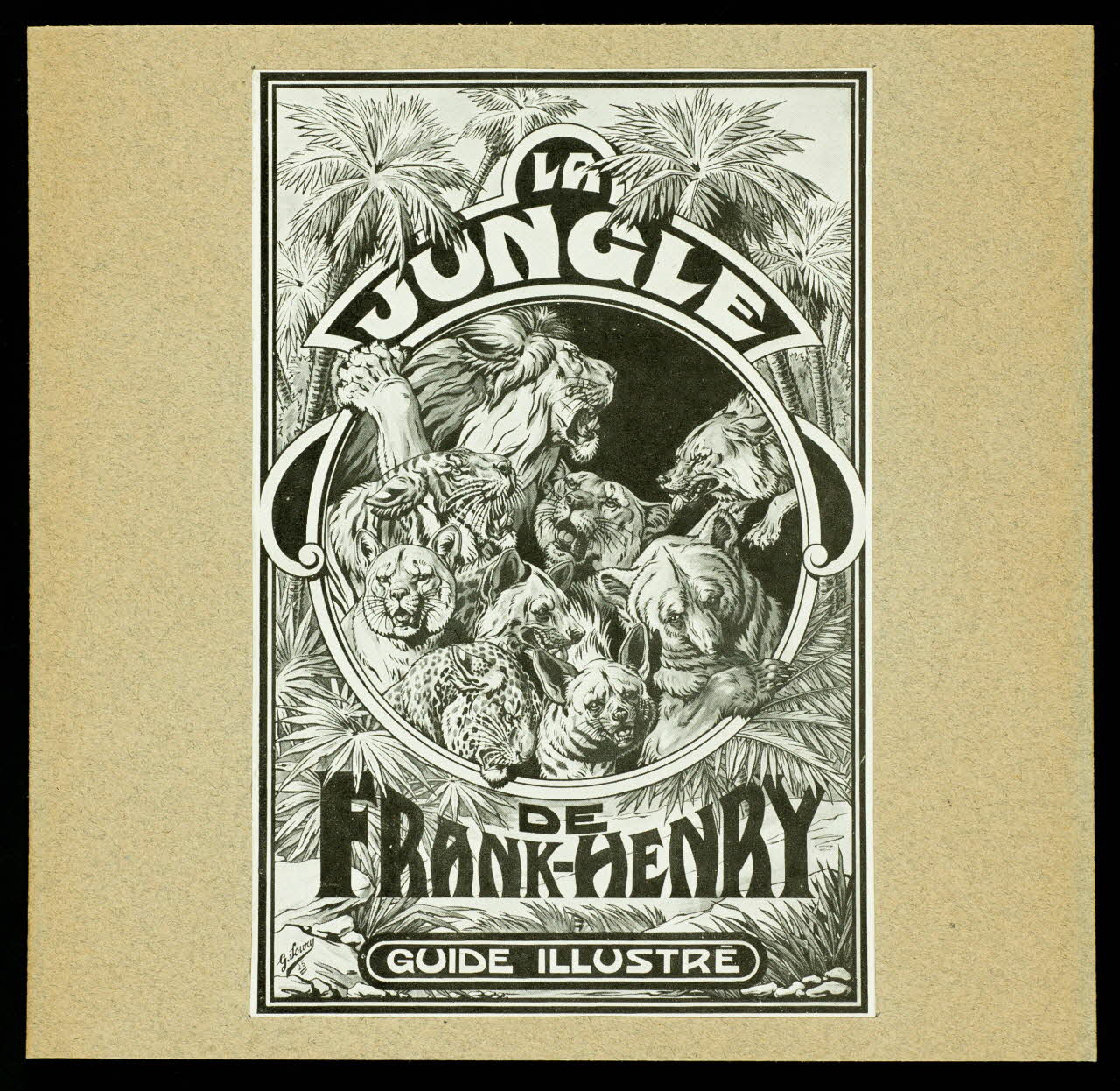 estampe LA  JUNGLE  DE  FRANCK-HENRY 1967.116.13.1 Photo