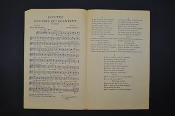 Raoul Le Peltier ; Pierre Arezzo ; Emma Liébel ; Digoudé-Diodet; chanson petit format Île-de-France, France 1913 1965.175.34 Photo Mucem