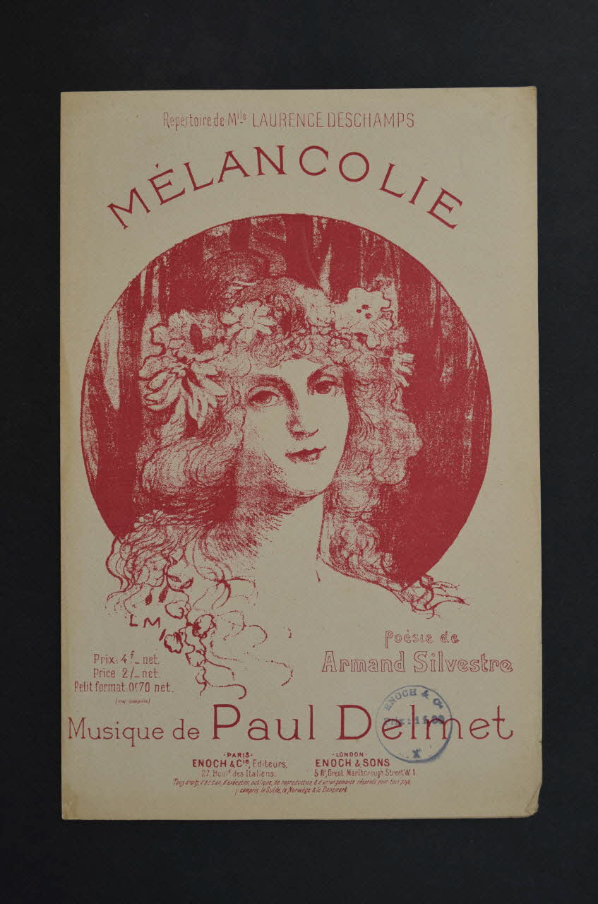 chanson petit format 1965.175.37 Photo Mucem