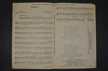Georges Millandy ; René Mercier ; Paul Gesky ; Labbé chanson petit format Île-de-France, France 1919 1965.175.38 Photo Mucem