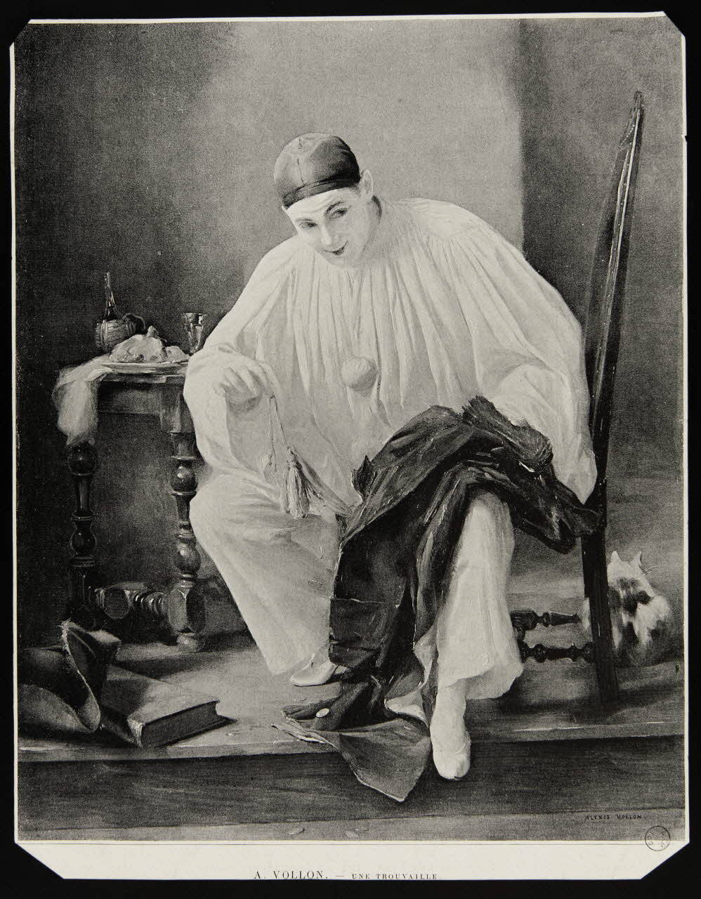 estampe A. VOLLON. - UNE TROUVAILLE. 1967.116.52 Photo