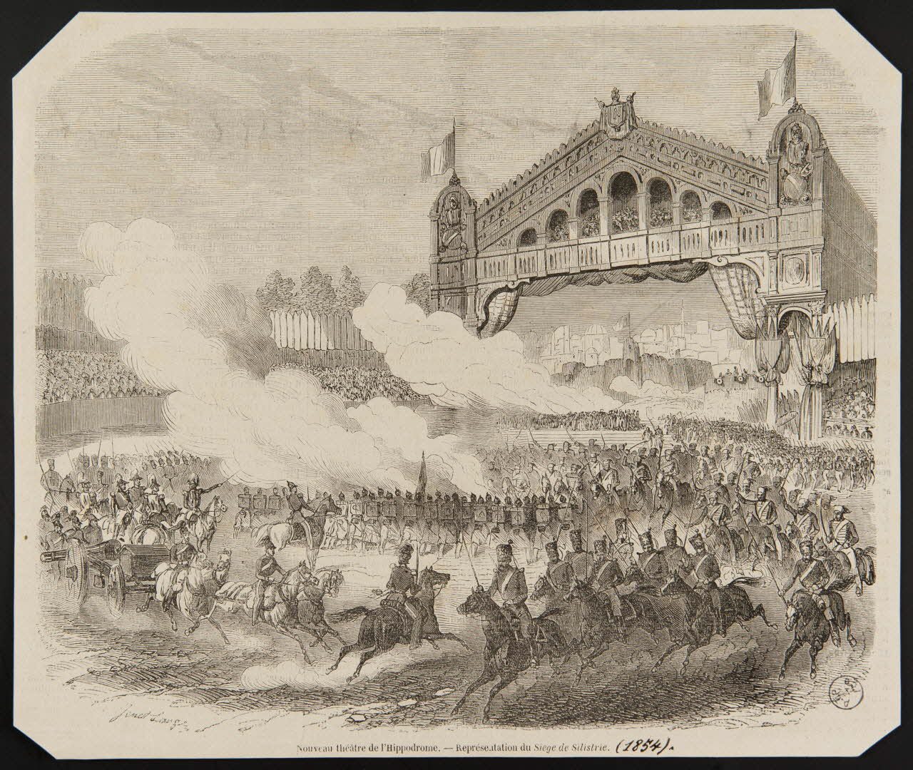 estampe Nouveau théâtre de l'Hippodrome. 1967.116.658 Photo