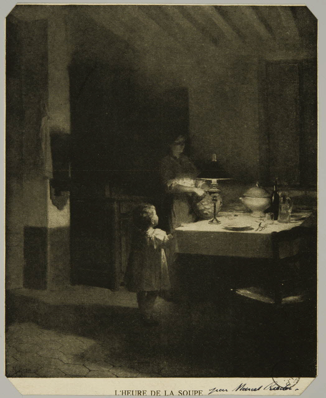 estampe L'HEURE DE LA SOUPE 1967.116.72 Photo