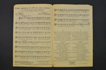 Pierre Chagnon ; Fred Pearly ; Max Eddy ; Francis F. Salabert chanson petit format Île-de-France, France 1926 1965.175.5  Photo Mucem