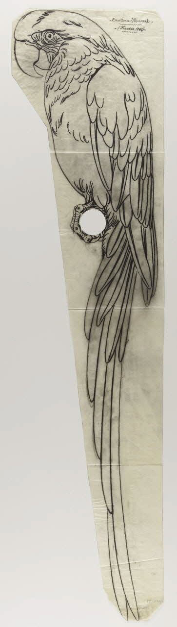 Gustave Soury dessin Ara 1942 1967.116.771 Photo