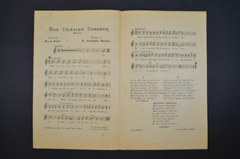 chanson petit format 1966.190.118 Photo Mucem