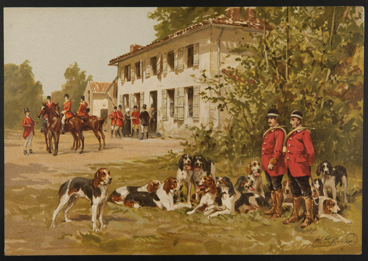 estampe Retour de la chasse 1967.116.85 Photo