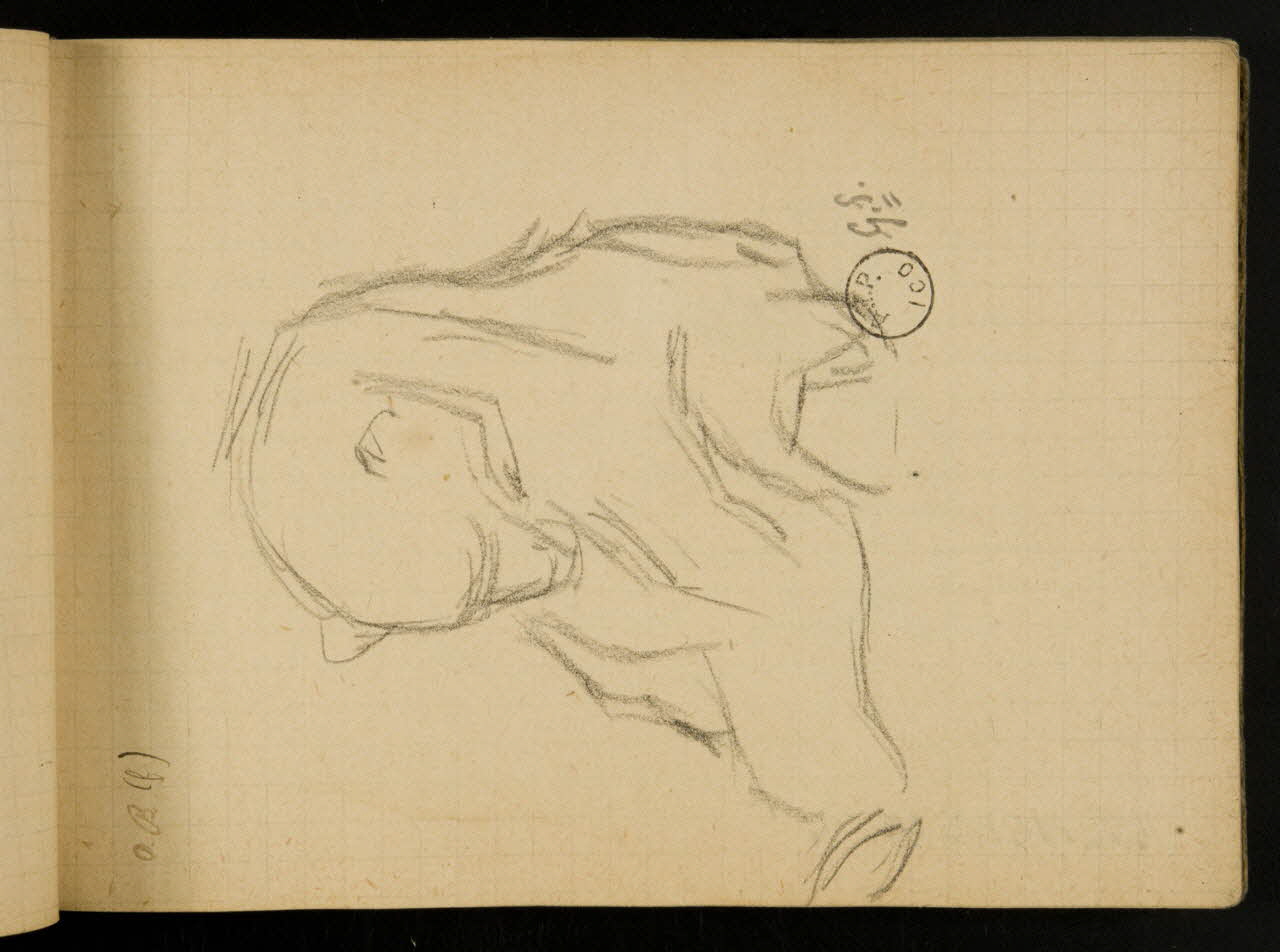 Gustave Soury carnet de dessins carnet de dessins 1903 1967.116.914.11 Photo