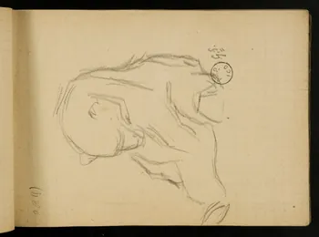 Gustave Soury carnet de dessins carnet de dessins 1903 1967.116.914.11 Photo