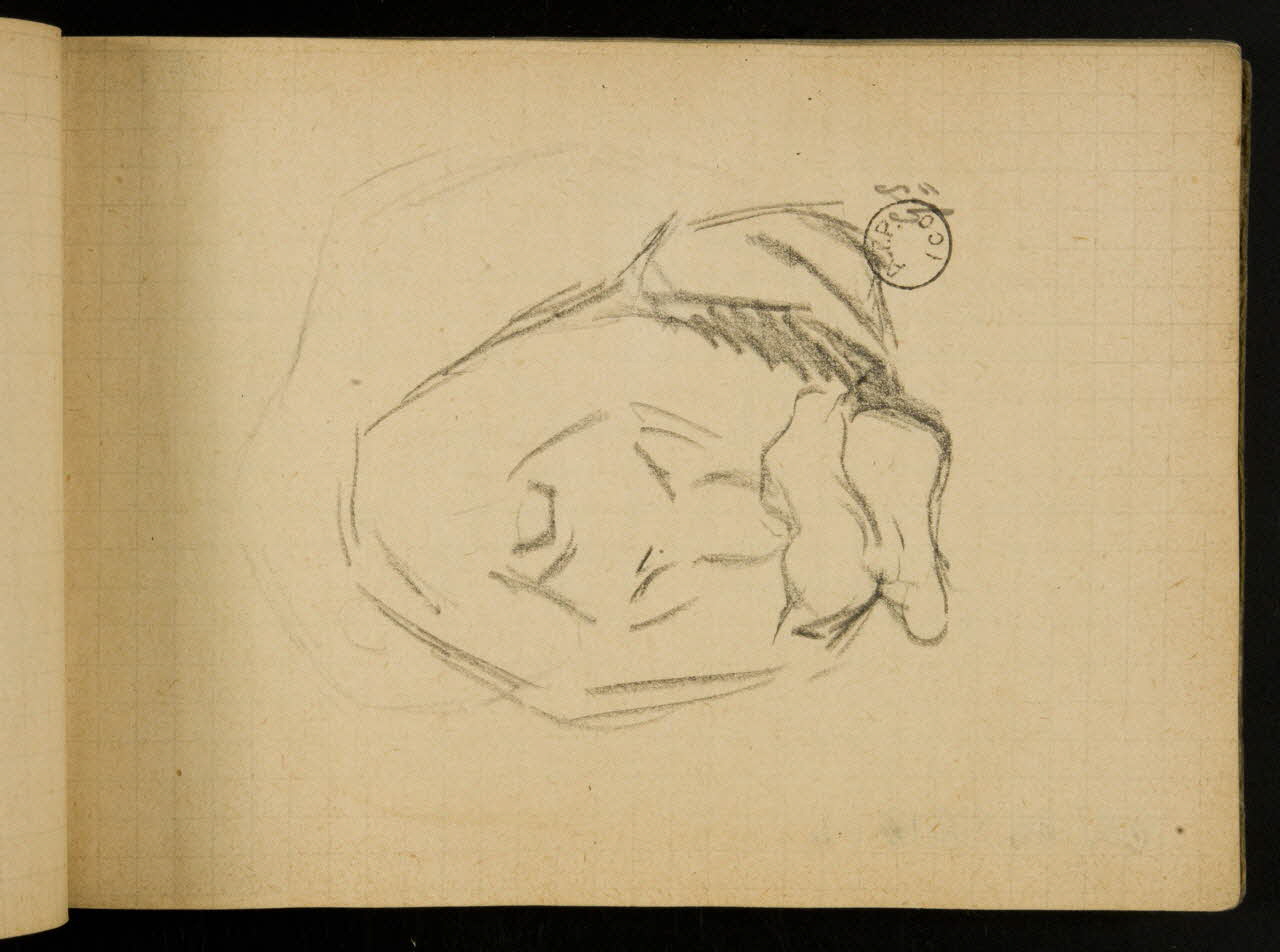 Gustave Soury carnet de dessins carnet de dessins 1903 1967.116.914.12 Photo