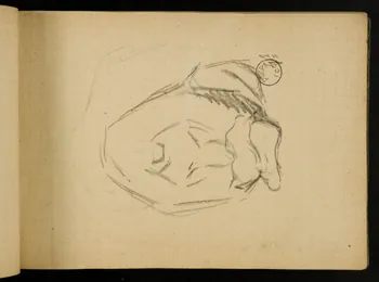 Gustave Soury carnet de dessins carnet de dessins 1903 1967.116.914.12 Photo