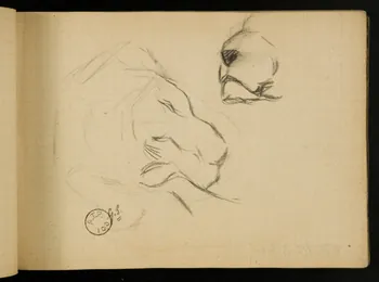 Gustave Soury carnet de dessins carnet de dessins 1903 1967.116.914.14 Photo