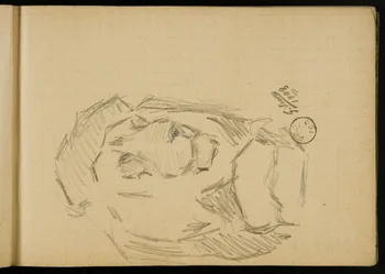 Gustave Soury carnet de dessins carnet de dessins 1903 1967.116.914.2 Photo