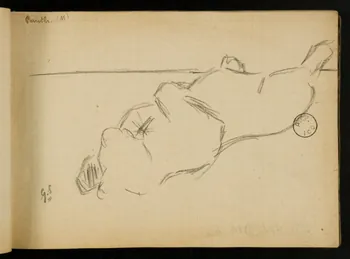 Gustave Soury carnet de dessins carnet de dessins 1903 1967.116.914.23 Photo