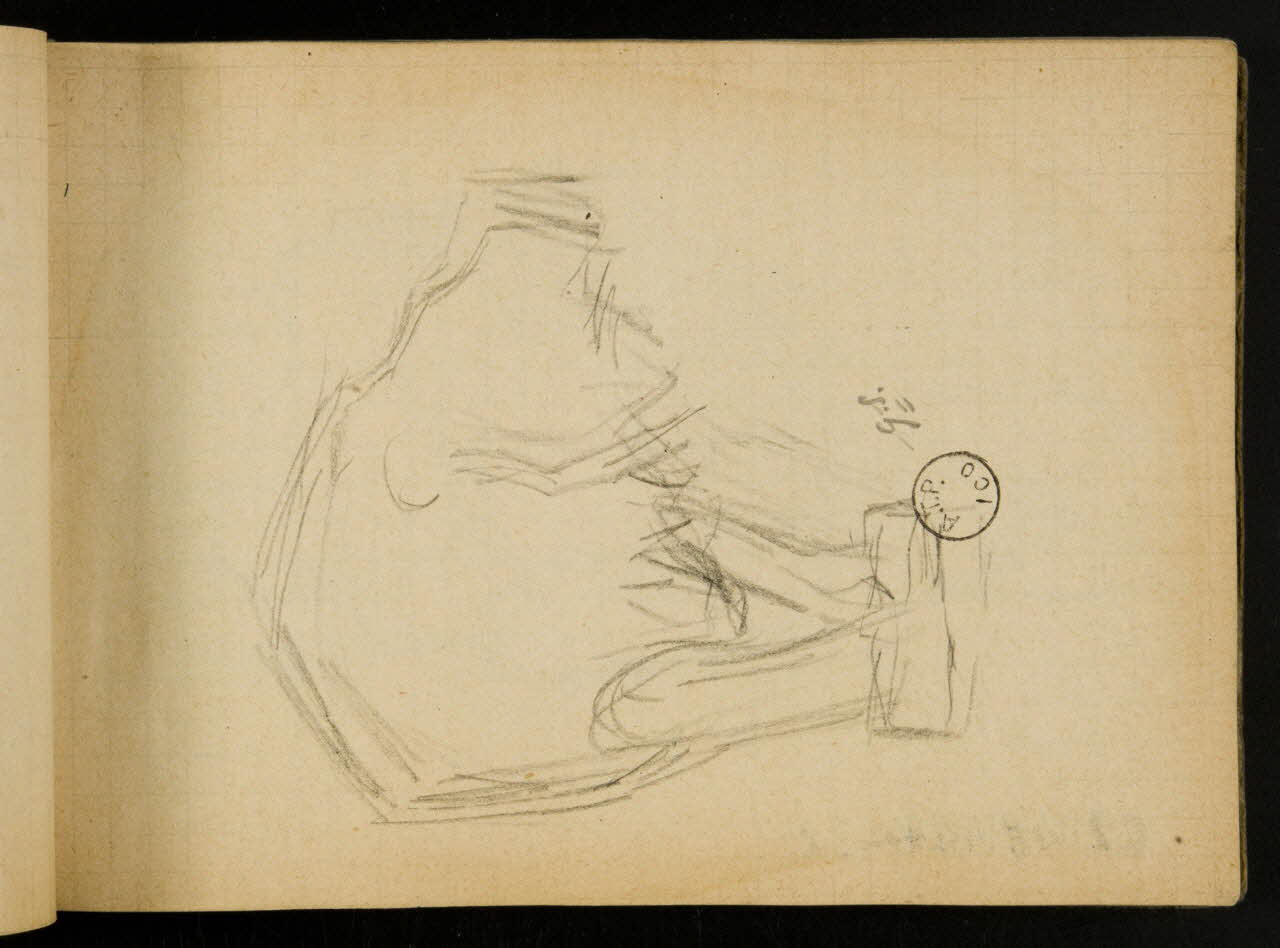 Gustave Soury carnet de dessins carnet de dessins 1903 1967.116.914.24 Photo