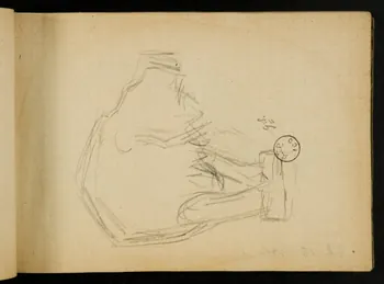 Gustave Soury carnet de dessins carnet de dessins 1903 1967.116.914.24 Photo