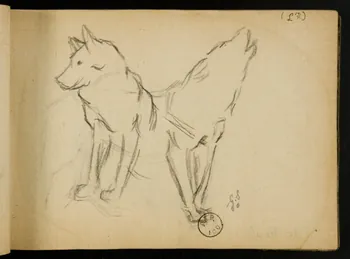 Gustave Soury carnet de dessins carnet de dessins 1903 1967.116.914.33 Photo