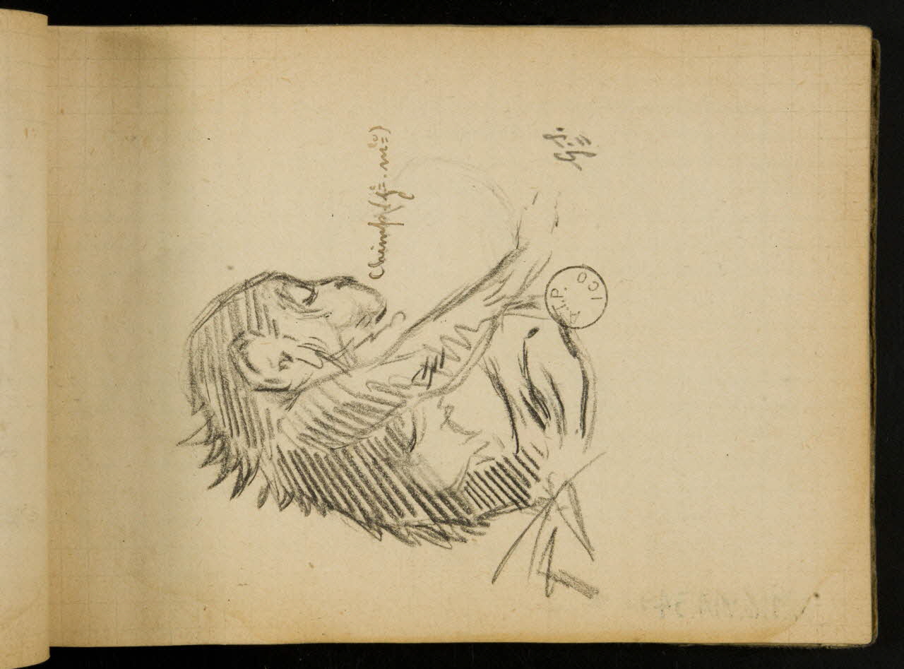 Gustave Soury carnet de dessins carnet de dessins 1903 1967.116.914.34 Photo