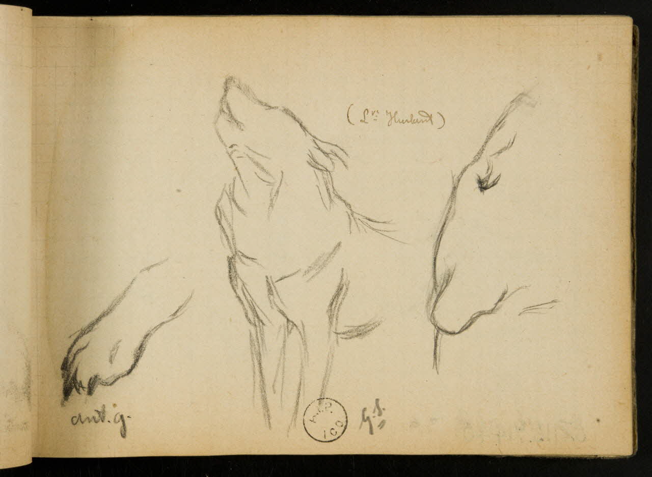 Gustave Soury carnet de dessins carnet de dessins 1903 1967.116.914.40 Photo