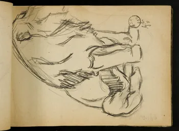 Gustave Soury carnet de dessins carnet de dessins 1903 1967.116.914.45 Photo