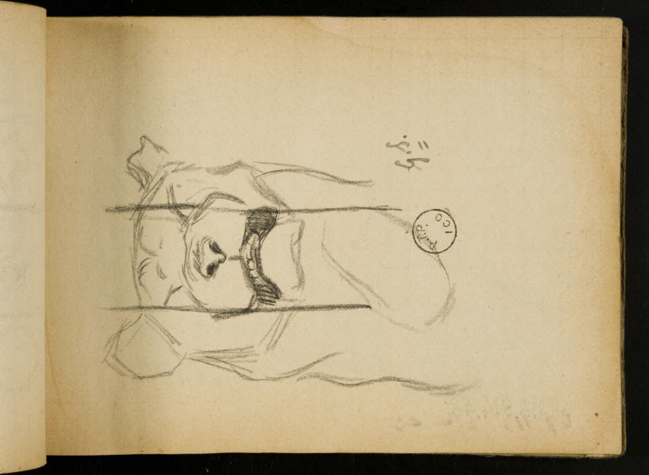 Gustave Soury carnet de dessins carnet de dessins 1903 1967.116.914.46 Photo