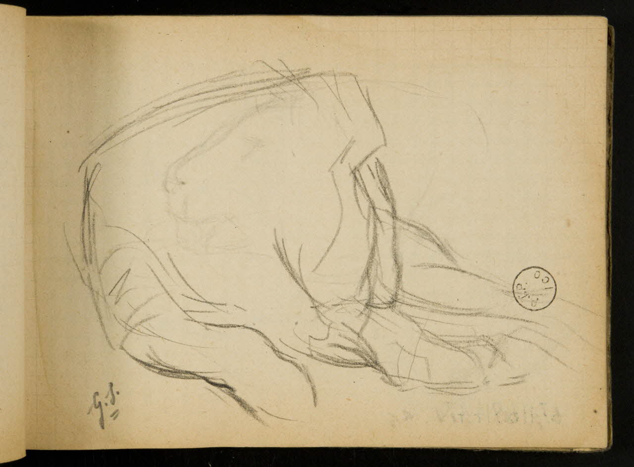 Gustave Soury carnet de dessins carnet de dessins 1903 1967.116.914.47 Photo