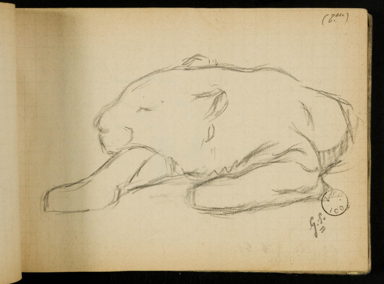 Gustave Soury carnet de dessins carnet de dessins 1903 1967.116.914.62 Photo