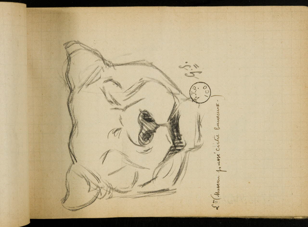 Gustave Soury carnet de dessins carnet de dessins 1903 1967.116.914.63 Photo