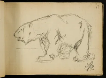 Gustave Soury carnet de dessins carnet de dessins 1903 1967.116.914.64 Photo