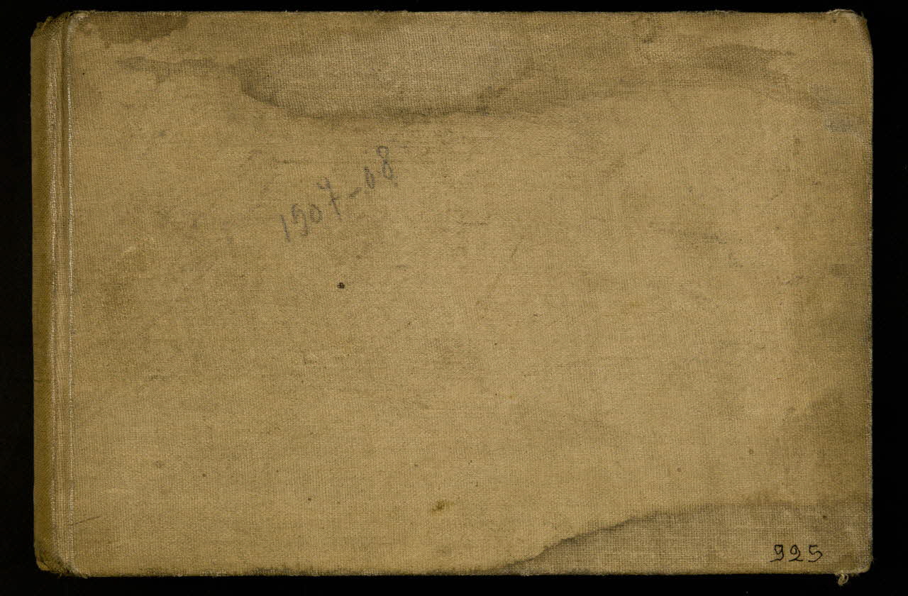 Gustave Soury carnet de dessins Carnet d'études de fauves 1907 1967.116.925.1-42 Photo