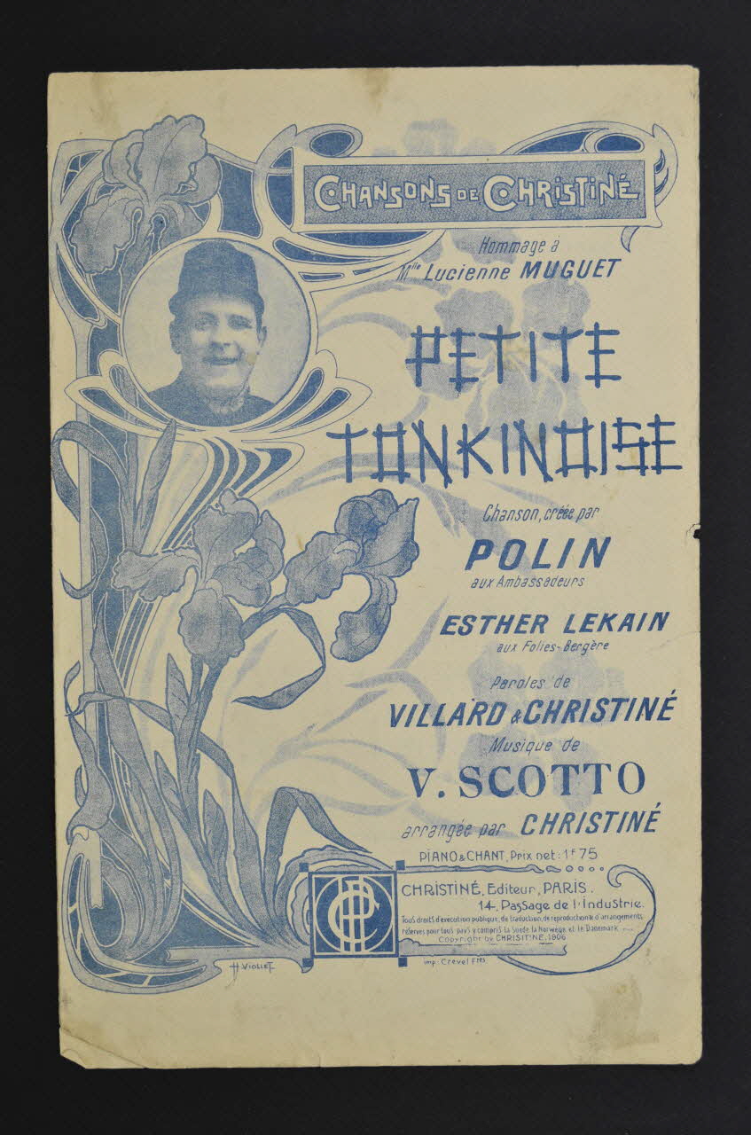 Georges Villard ; Vincent Scotto ; Henri Christiné ; Polin chanson petit format Île-de-France, France 1906 1966.190.134 Photo Mucem